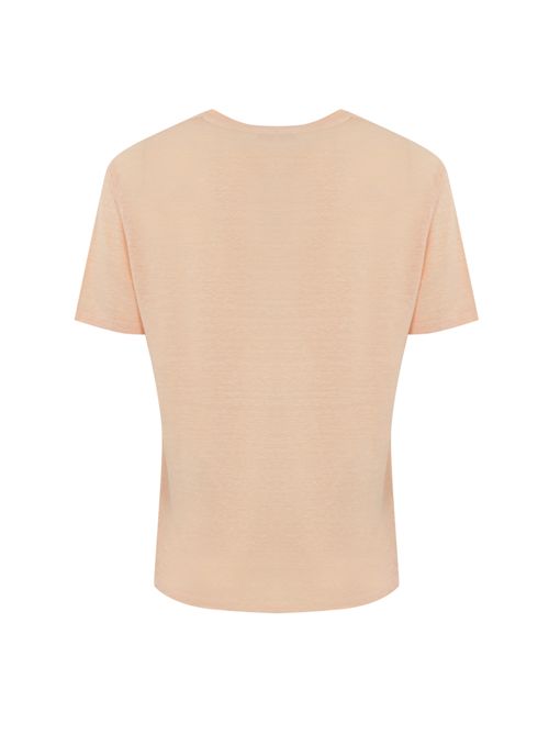 T-shirt girocollo in lino Pesca DANIELE FIESOLI | DF 060060